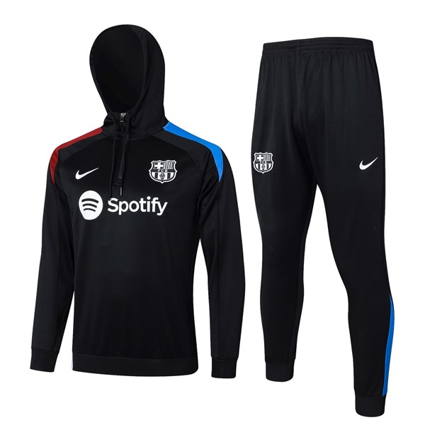 Sudadera Con Capucha Barcelona 2024-25 Negro 3